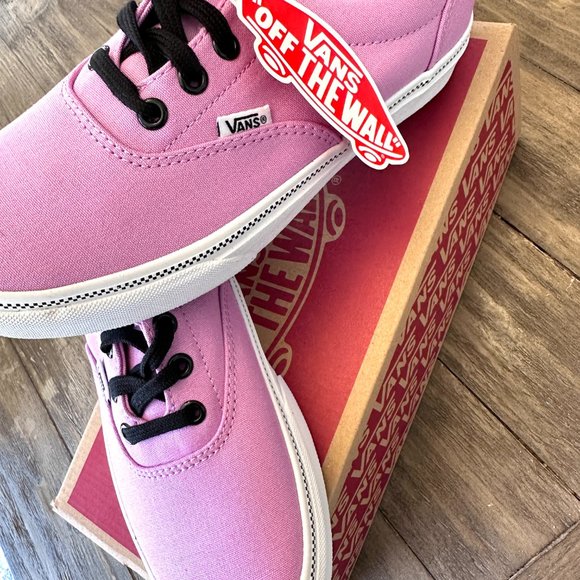 VANS Doheny Women's 5.5 Checker Foxing Orchid Casual Skate Shoes Canvas NEW - Picture 2 of 8